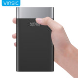 Vinsic QC3.0 Quick Charge 20000mAh Power Bank 2.4A Dual Output External Battery Charger With Type C Port  for Samsung and iPhone