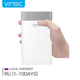 (Ship from Russia) Vinsic P3 20000mAh Quick Charge 3.0 Power Bank QC.3.0 & 2.4A Micro USB & 3A Type-C Output External Charger
