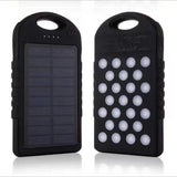 Solar Charger,10000mAh Portable Solar Power Bank