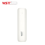 WST 3000mAh Mini Mobile Power Bank Black White USB Port Light External Battery Pack LED Digital Phone Battery Charger Powerbank