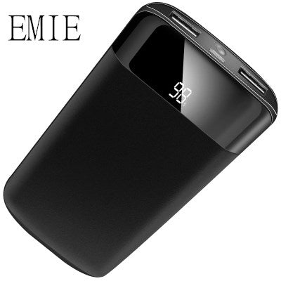 HOT20000mah Power Bank Eternal Battery quick charge Dual USB LCD Powerbank Portable Mobile phone Charger For samsung iphone Xiao