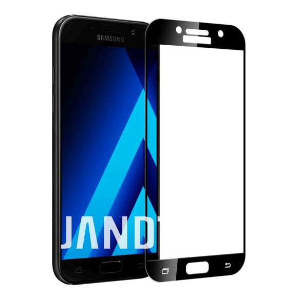 for samsung galaxy A3 A5 A6 A7 A8 Plus screen protector A9 pro J3 J5 J7 pro 2017 J4 J6 2018 tempered glass case accessaries