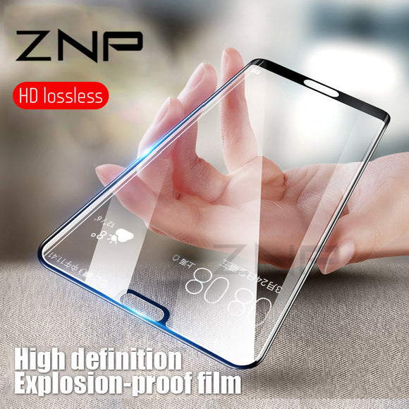 ZNP 3D 0.26mm Tempered Glass For Huawei P10 P20 Lite P20 Pro P10 Plus Screen Protector For Huawei Honor 10 Protective Glass